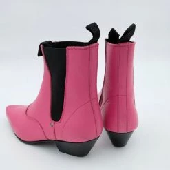 Trash And Vaudeville Men Grain Cuban Boot