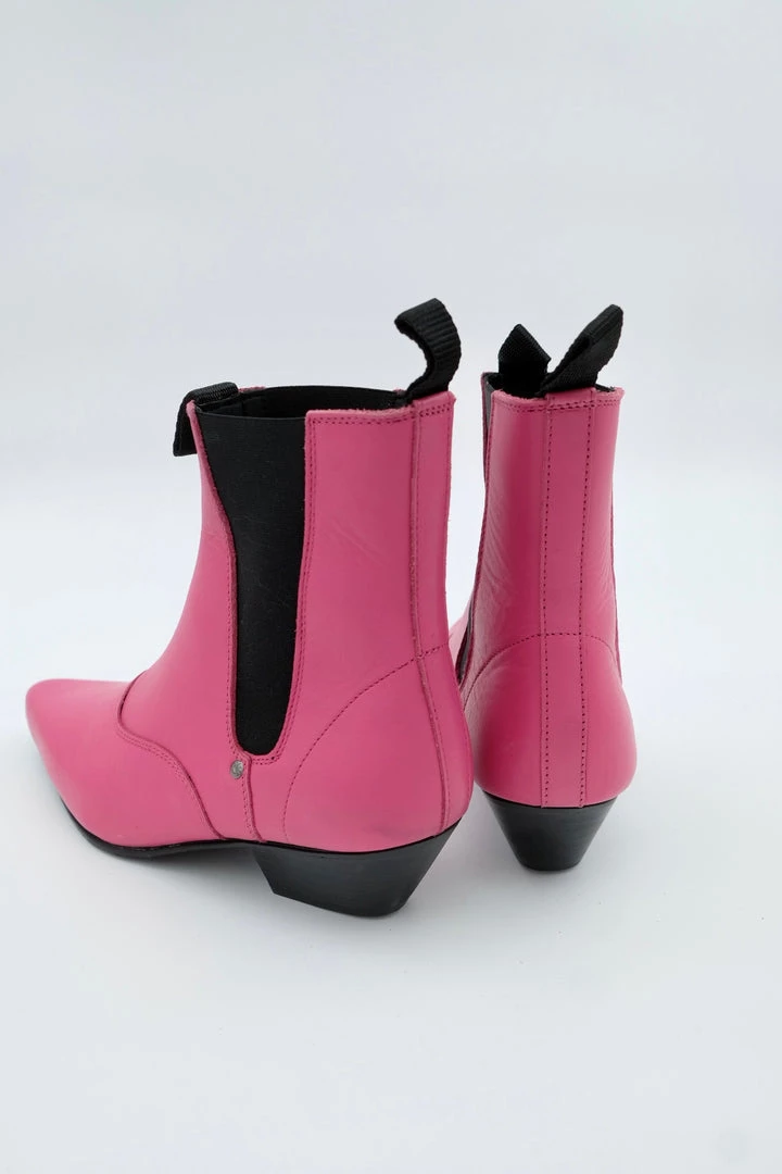 Trash And Vaudeville Men Grain Cuban Boot