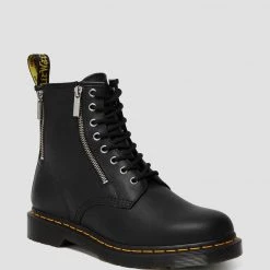 Dr Martens Men 1460 Zip Black Nappa