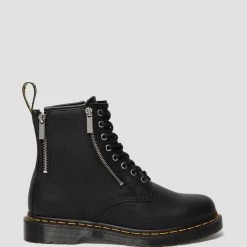 Dr Martens Men 1460 Zip Black Nappa
