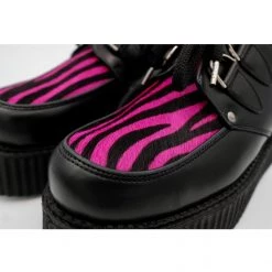 Trash And Vaudeville Women Zebra Double Creeper