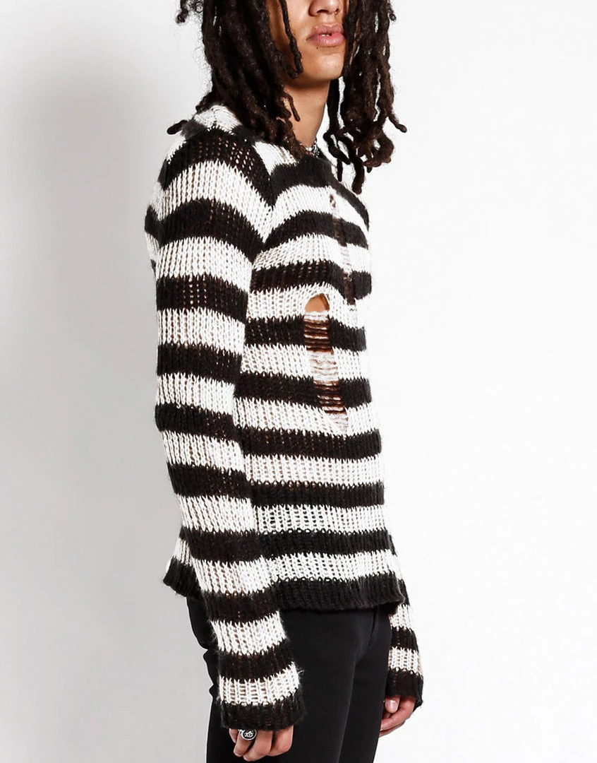Tripp NYC Men Rag Stripe Sweater
