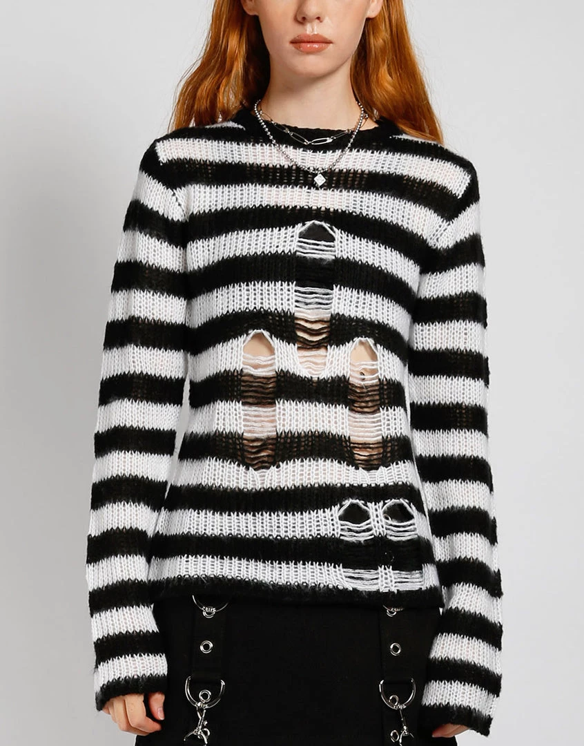 Tripp NYC Men Rag Stripe Sweater