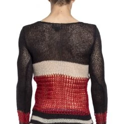 Tripp NYC Women Punk Stripe Sweater