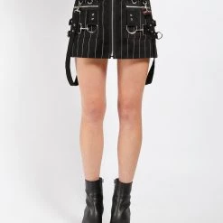 Tripp NYC STRIPE SUPER D-RING SKIRT