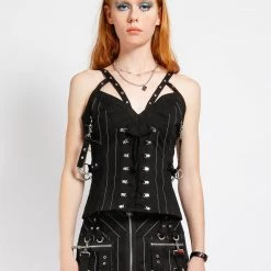 Tripp NYC Women STRIPE VOIDOID CORSET