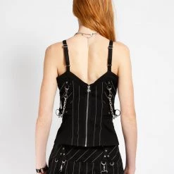 Tripp NYC Women STRIPE VOIDOID CORSET