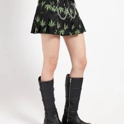 Tripp Darkstreet MARY CHAIN PLEATED SKIRT GRASS Women