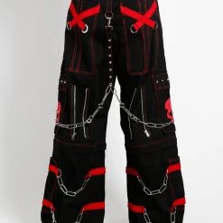 Tripp Darkstreet Skull Zip Off Pants