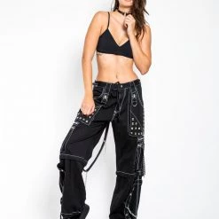 Tripp Darkstreet STEP CHAIN PANT WITH WHITE STITCH