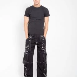 Tripp Darkstreet STEP CHAIN PANT WITH WHITE STITCH