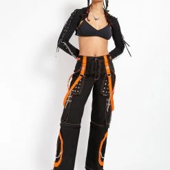 Tripp Darkstreet STEP CHAIN PANT ORANGE