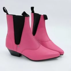 Trash And Vaudeville Men Grain Cuban Boot