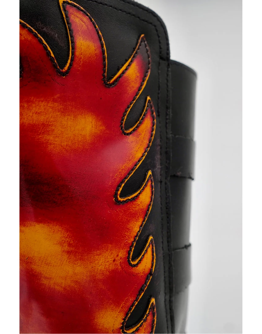 Trash And Vaudeville Fire Punk Boot