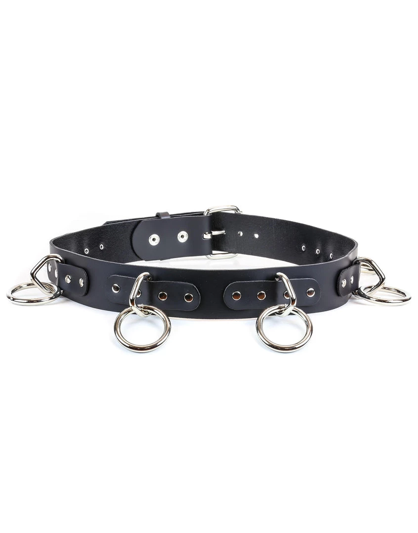 Trash And Vaudeville Men D Ring Belt