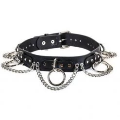 Trash And Vaudeville D Ring And Chain Belt