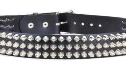 Trash And Vaudeville Men Spike Belt