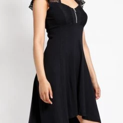 Royal Bones Women Collar Neck Dress