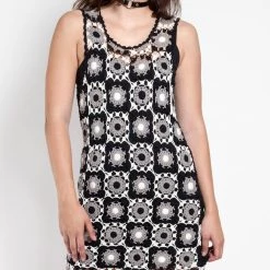 Tripp NYC Women Crochet Shift Dress