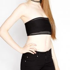 Tripp NYC Fishnet Bandeau Women