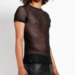 Tripp NYC Short Sleeve Fishnet Men