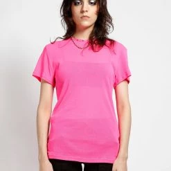 Trippnyc.com SHORT SLEEVE FISHNET PINK