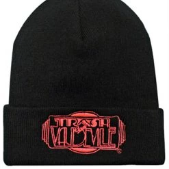Trash And Vaudeville Trash & Vaudeville Pink Logo Beanie Men