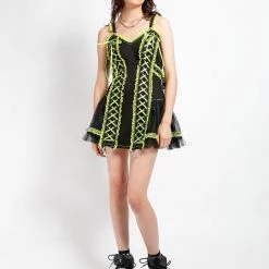 Tripp NYC Women LOLITA DRESS LIME