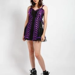 Tripp NYC Women LOLITA DRESS PURPLE