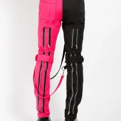 Trippnyc.com Men SPLIT LEG BONDAGE PANT PINK