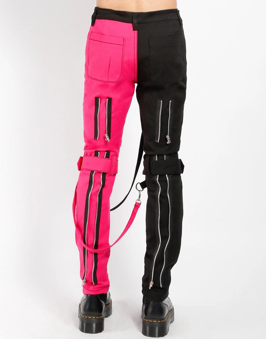 Trippnyc.com Men SPLIT LEG BONDAGE PANT PINK