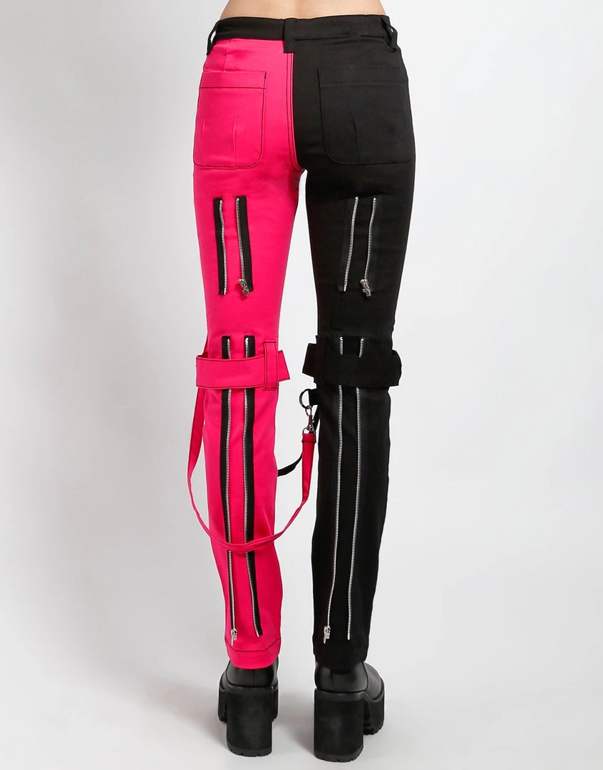 Trippnyc.com Men SPLIT LEG BONDAGE PANT PINK