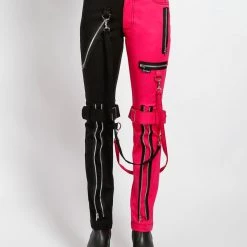 Trippnyc.com Men SPLIT LEG BONDAGE PANT PINK