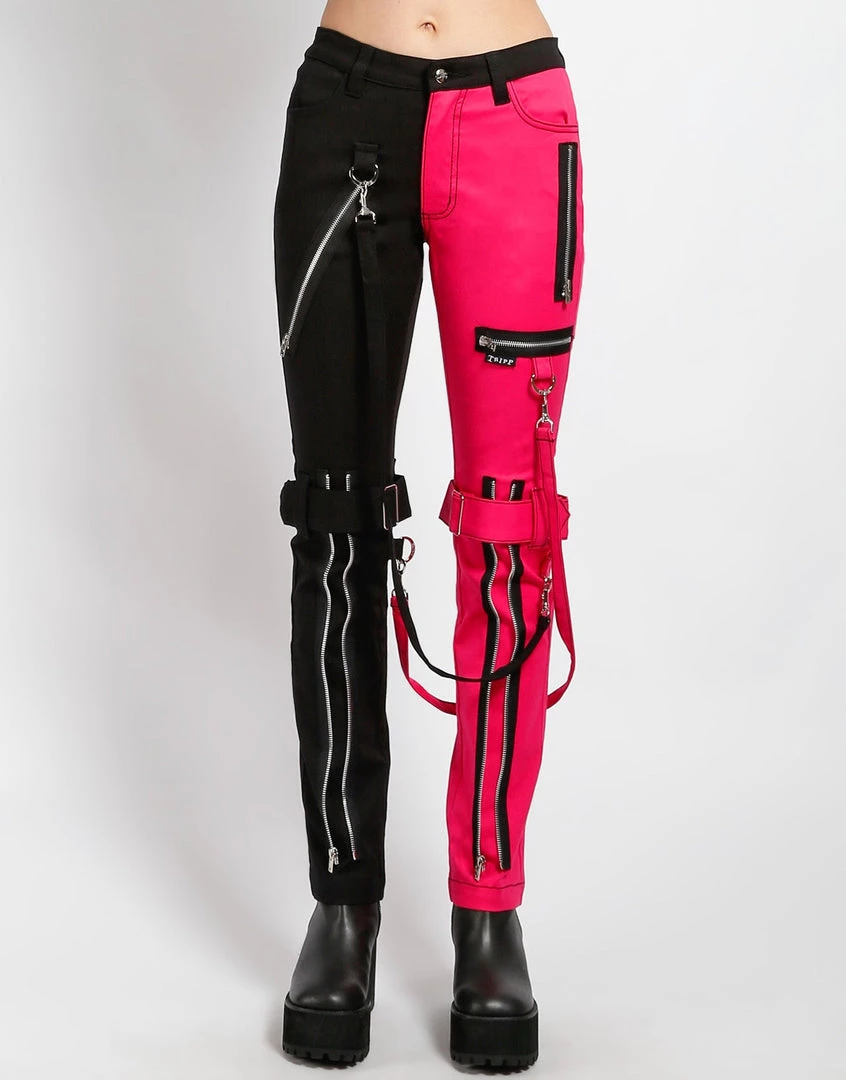 Trippnyc.com Men SPLIT LEG BONDAGE PANT PINK