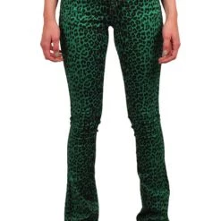 Tripp NYC Bootcut Jeans Cheetah Print Women