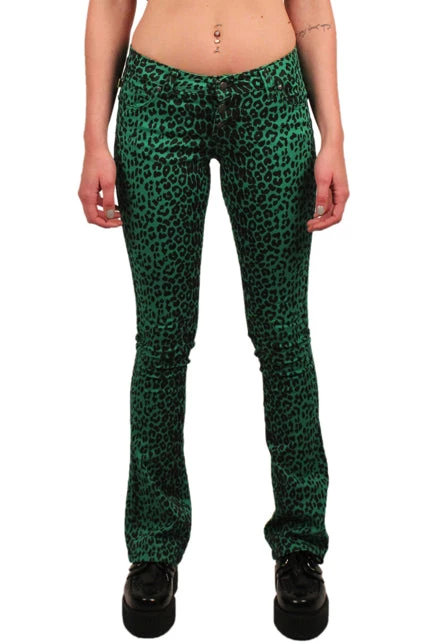 Tripp NYC Bootcut Jeans Cheetah Print Women