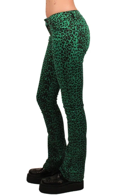Tripp NYC Bootcut Jeans Cheetah Print Women