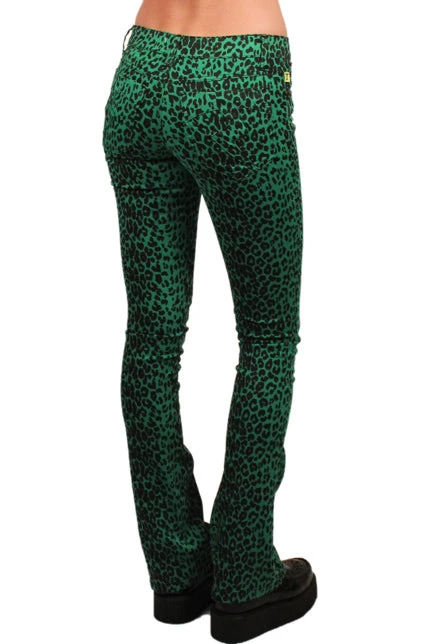 Tripp NYC Bootcut Jeans Cheetah Print Women