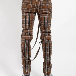 Tripp NYC BONDAGE PANT DESERT PLAID