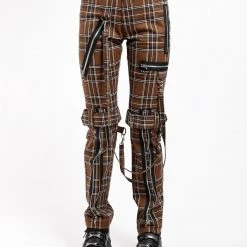 Tripp NYC BONDAGE PANT DESERT PLAID