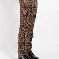 Tripp NYC BONDAGE PANT DESERT PLAID