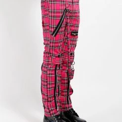 Tripp NYC Men Plaid Bondage Pant