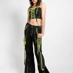 Trippnyc.com Women LOLITA CORSET LIME