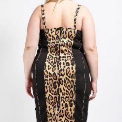 Tripp NYC Women CURVE ANIMAL INSTINCT DRESS