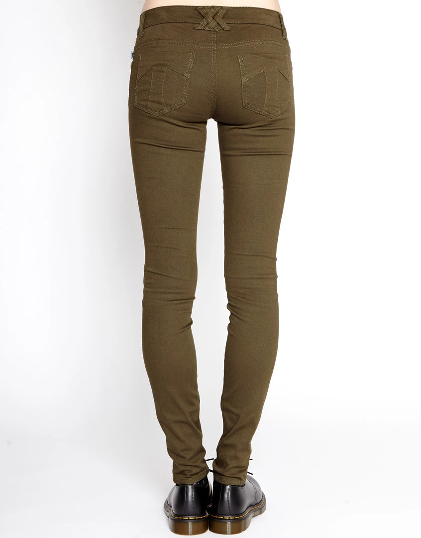 Tripp NYC T-BACK JEAN ARMY