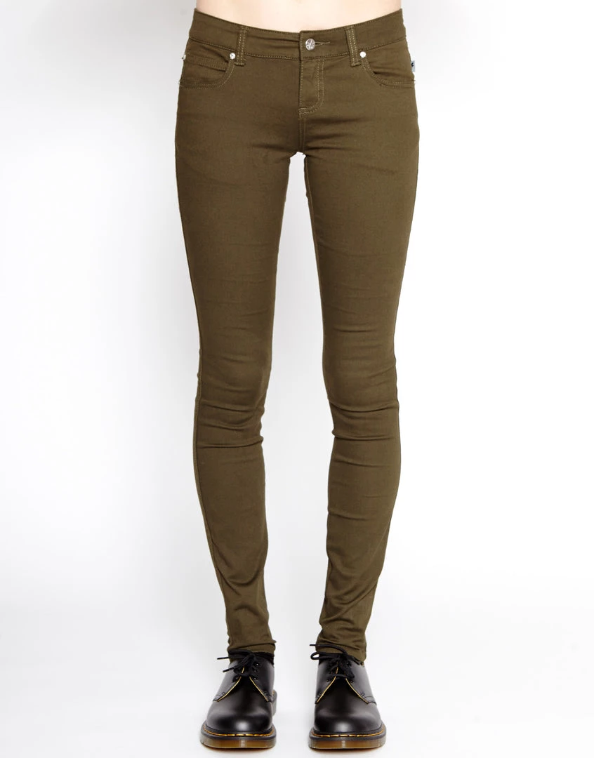 Tripp NYC T-BACK JEAN ARMY