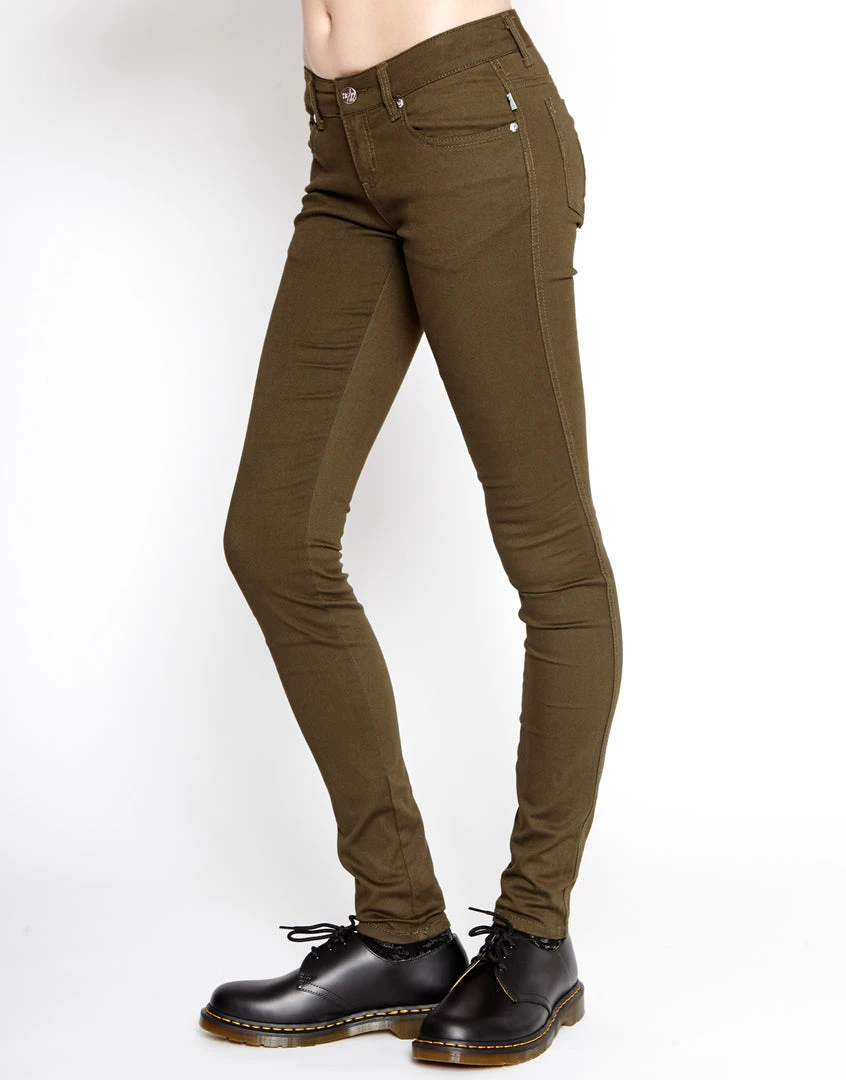 Tripp NYC T-BACK JEAN ARMY