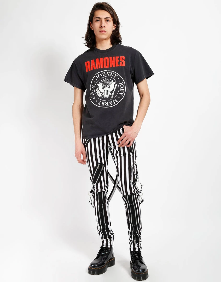Tripp NYC CLASSIC SLIM LEG BONDAGE PANT MEDIUM STRIPE