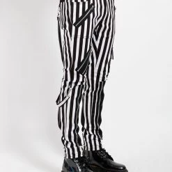 Tripp NYC CLASSIC SLIM LEG BONDAGE PANT MEDIUM STRIPE