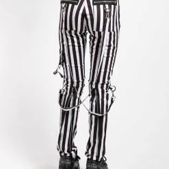 Tripp NYC CLASSIC SLIM LEG BONDAGE PANT MEDIUM STRIPE
